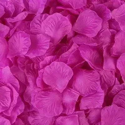 Artificial Red Rose Petals Silk Flower Decor for Wedding Party