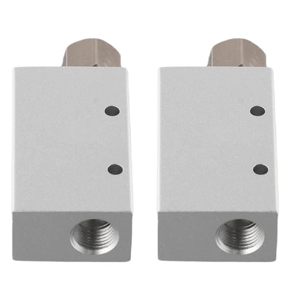 Vacuum Generator Pneumatic Control Valve CV1025 Air Exhaust Ejector Aluminum Alloy Resistant with Threaded Ends