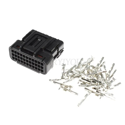 0.6mm Sumitomo 33 Pin Way ECU Male Female Waterproof Electrical Wire Plug Pin Connector with Terminals 6189-7106 6188-4871
