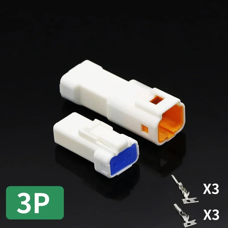 Automotive Connectors JST02R-JWPF-VSLE 2/3/4/6/8 Pin Waterproof Connectors Male and Female Butt Plugs
