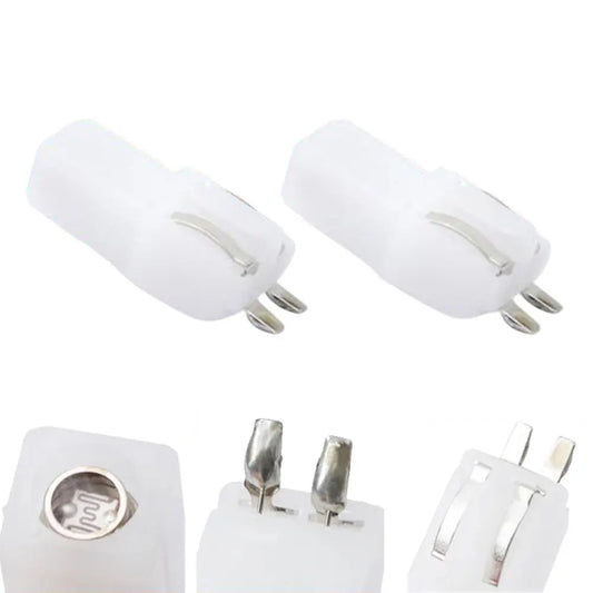 2 Pcs White Photocell Flame Sensor For Riello 40 Series 20132573 3002280 Replacement Part Compatible With For 40G
