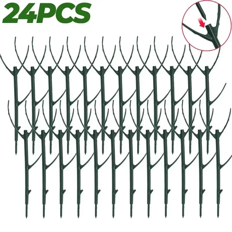 Plant Support Stake 30/3PCS Vine Climbing Fixing Rod for Potted Plants