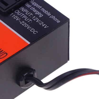 New Car Inverter Car Power Inverter 2000W  DC 12V/24V To DC 110V/220V Converter Trip 4 USB Overload Protection