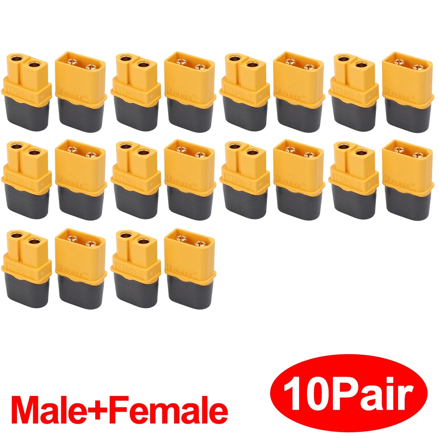 XT60H Plug Male Female Connector with Sheath for RC LiPo Battery