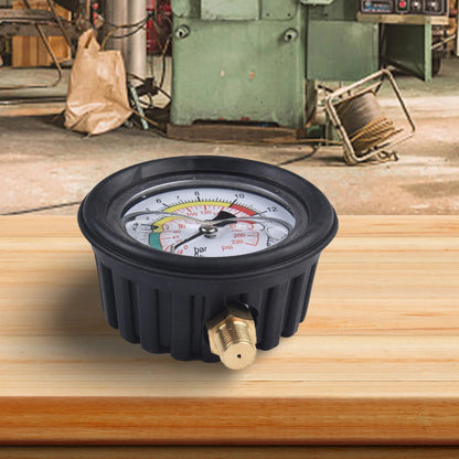 0–220psi Car Tire Air Pressure Gauge for Inflator Pump, Tire Repair Tool with 11mm & 13mm Thread Diameter