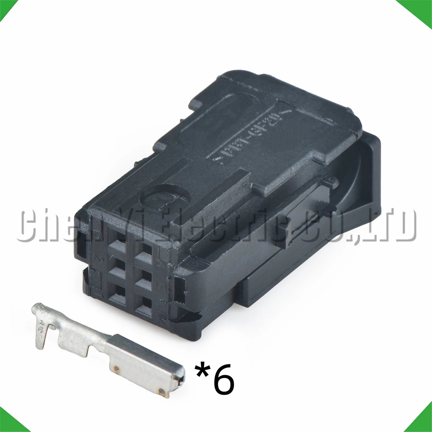 6 Pin Rearview Mirror Connector 953382-1 For Peugeot Citroen