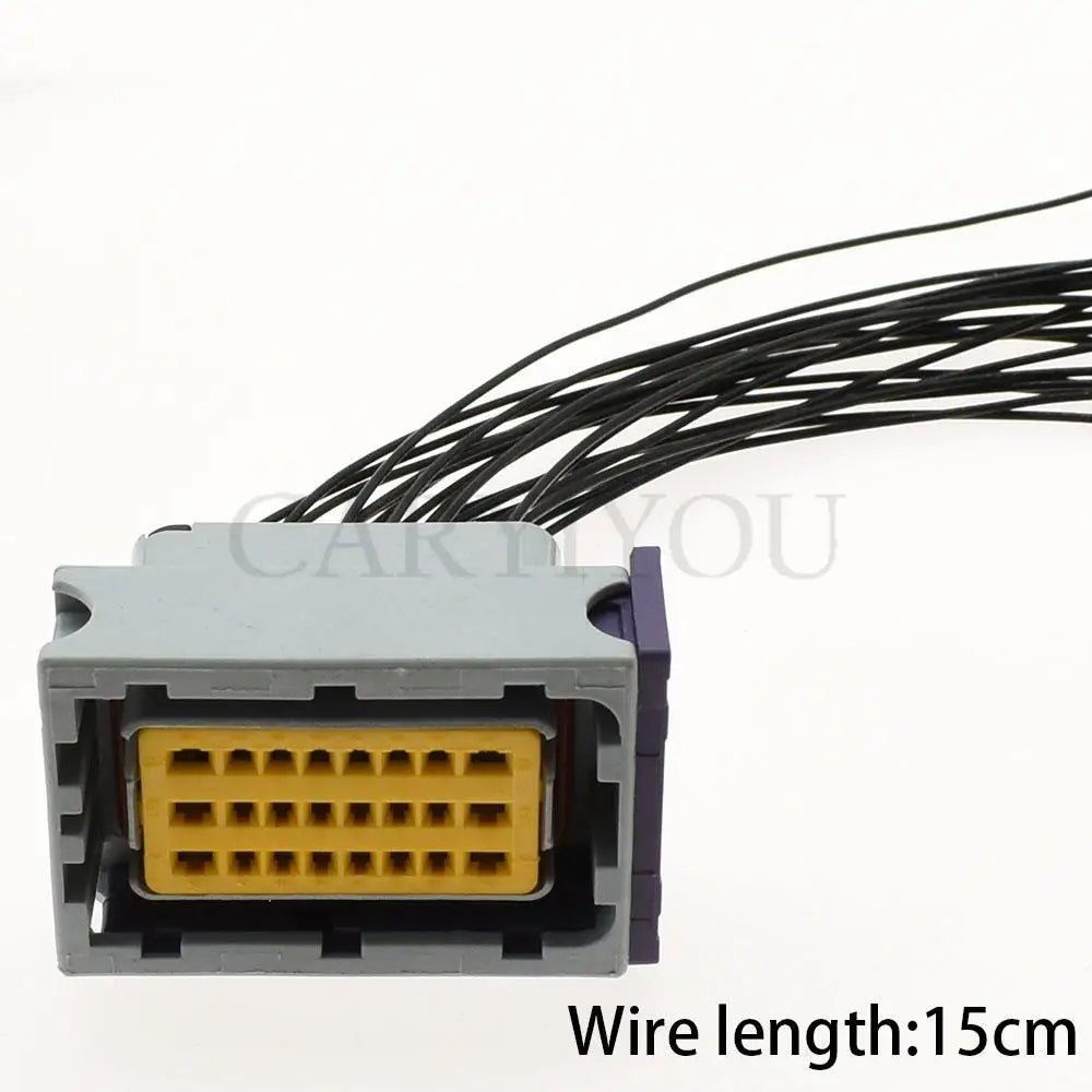 211PC249S8005 / HCCPHPE24BKA90F FCI 24-Pin Waterproof ECU Connector — Oil-to-Gas Computer Board Plug