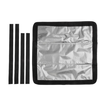 Foldable Aluminum Film Sunshade for RV For Skylight Roof with Multi Layer Waterproof Design for Window Vent Use