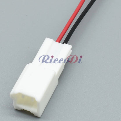 2 Pin Automotive Center Horn Cable Socket Car Electrical Connector 6098-6050 6098-6053 90980-12807 90980-12808