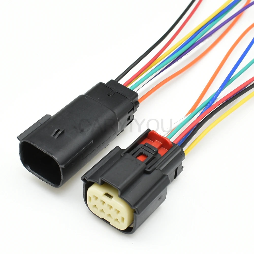 8-Pin Headlight Connector 33472-0801 / 33482-4801 for Ford Buick Chevrolet — Molex MX150 Series