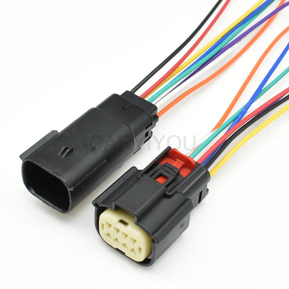 8-Pin Headlight Connector 33472-0801 / 33482-4801 for Ford Buick Chevrolet — Molex MX150 Series