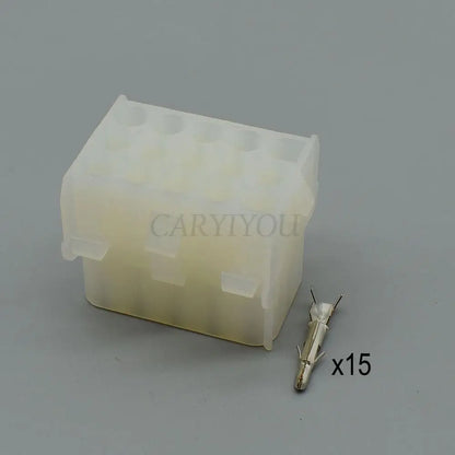 42021 / 42022 / 63080 Automotive 15-Pin 6.3mm Waterproof Connector Kit — Car & Boat Electrical Plug