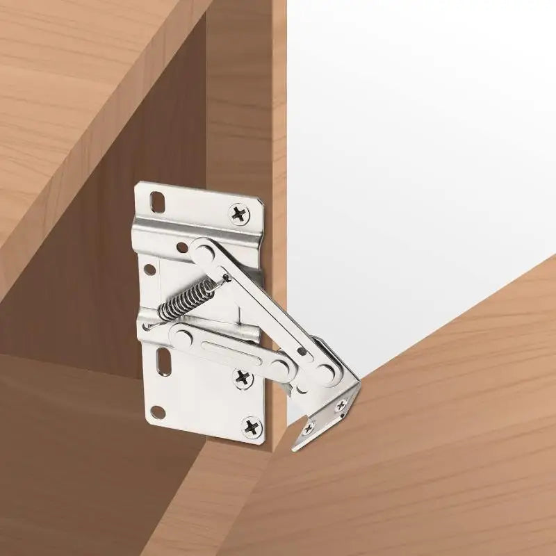 2pcs Self-Closing 45 Degree Pivot Hinge Kitchen Cabinet Tip-Out Trays Hinges For Sink Drawer Bathroom Organizers Shoe Cabinets