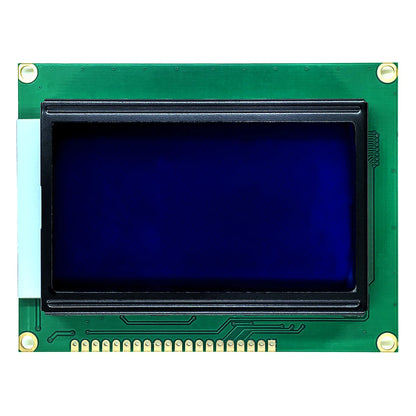 LCD12864B 128x64 Dots Graphic LCD Display Module 5V LCM with Backlight ST7920 Parallel Interface for Arduino DIY Projects