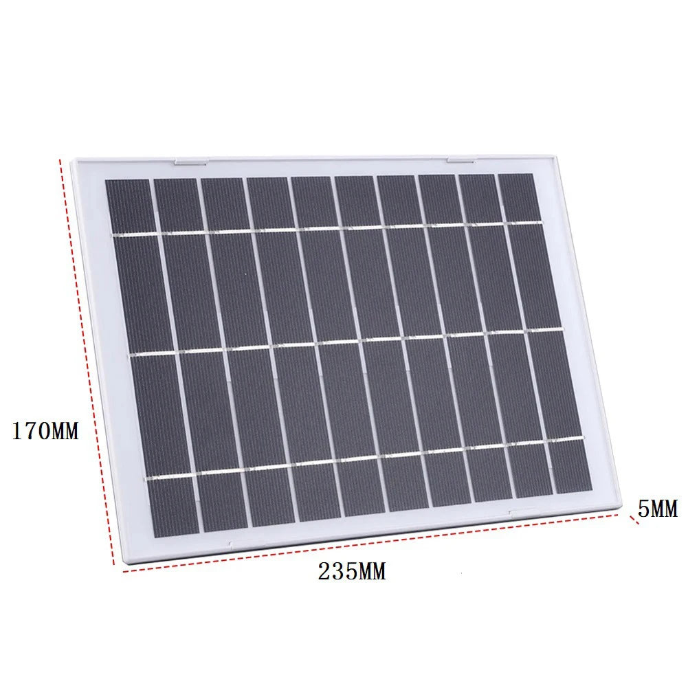 10W Solar Charger for Ring Video Doorbell 4/3/3 Plus/2 Efficient Power Conversion and User Friendly Installation