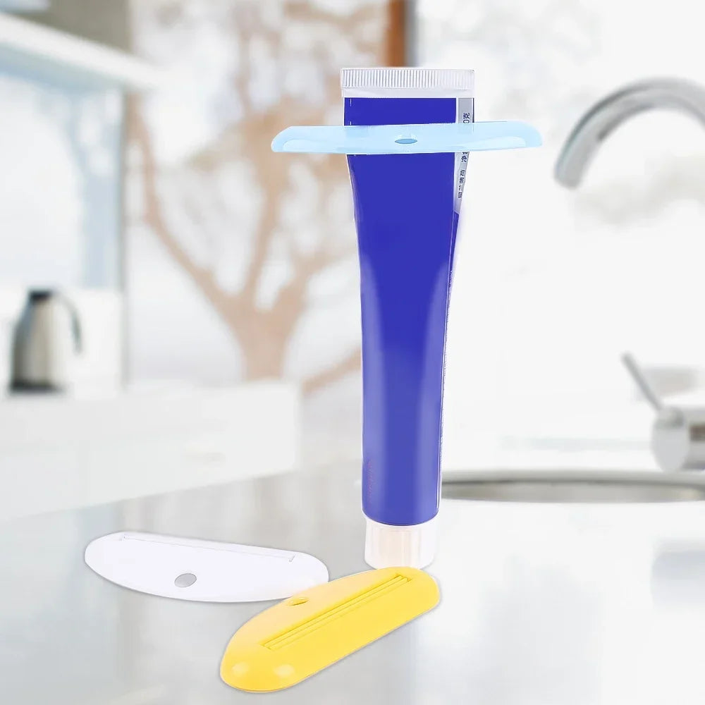 Toothpaste Squeezer Manual Tube Clip Multifunction Facial Cleanser Dispenser Bathroom Accessories