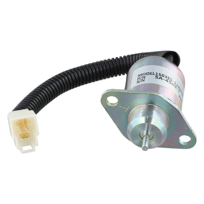Excavator Replacement 12V Flameout Valve Rigorous Testing Standards Flameout Solenoid Valve Connector Construction Site