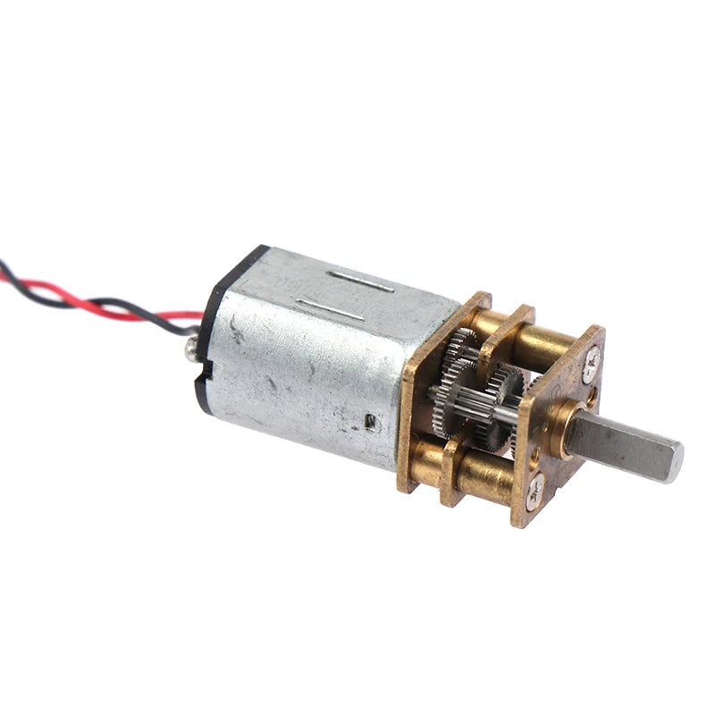 1pc Metal Gearbox Reducer  Electric Motor DIY Toy Micro N20 Gear Motor Slow Speed