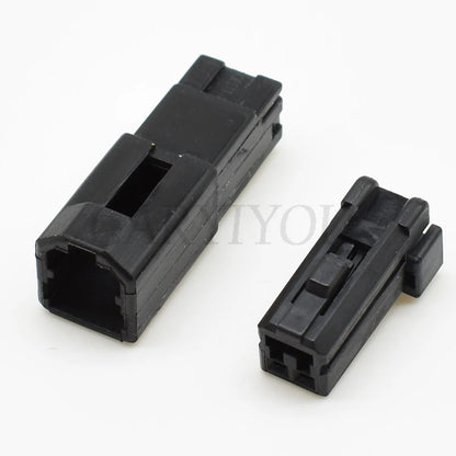 2 Pin Car Speaker Tweeter Wiring Connector Male Female Auto Electric Harness Socket 174057-2 / 174056-2