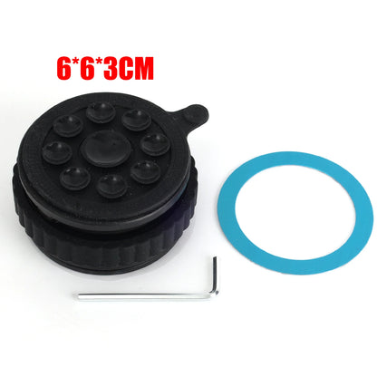Vacuum Suction Cup Magnetic Car Phone Holder Mount Stand 360 Rotation Foldable Dashboard Windshield Support for Smartphone GPS