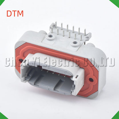 12 Pin DTM06-12S DTM04-12P Deutsch DTM Waterproof Connector 20AWG 15cm Pigtail