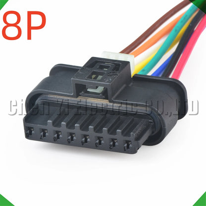 8 Pin Automotive Connectors for Front Bumper Radar, Wire Harness Plug 1-1719393-1 872-862-521 872-555-521 for Benz BMW