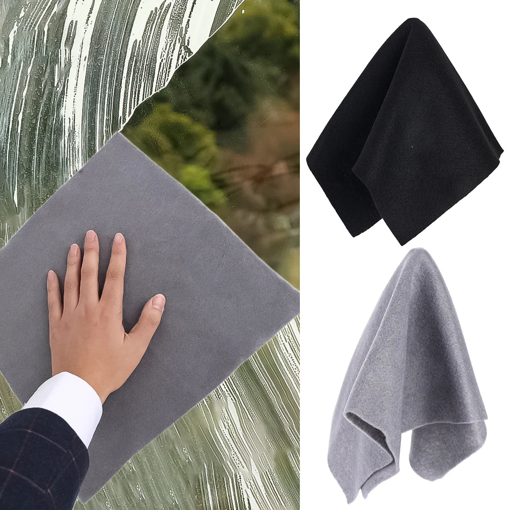 Thickened Microfiber Cleaning Cloth No-Trace Reusable Wiping Towel