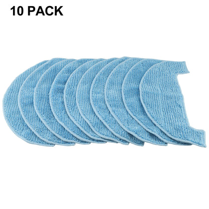 Mop Cloth Kit for ATVEL and For SmartGyro R80 Vacuum Cleaner Microfiber Material Choose Between 4 Pack or 10 Pack