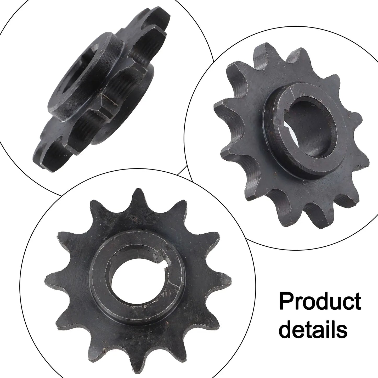 12 Tooth Drive Shaft Sprocket Performance Sprocket 5 8 Inch Sprocket Snug Fit Wear Resistance Easy Installation