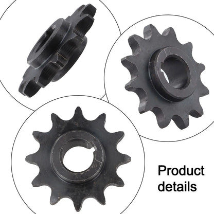 12 Tooth Drive Shaft Sprocket Performance Sprocket 5 8 Inch Sprocket Snug Fit Wear Resistance Easy Installation