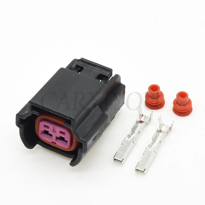 DJ7021B 2.2mm Automotive Fuel Injector Wire Harness Connector Female Socket with Terminals