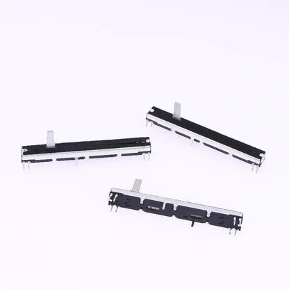 1pcs 75mm Straight Slide Potentiometer 8Pins A103 Double Fader A10K Soundcraft EFX8 Fader A10Kx2 A20KX2 A50KX2 B10KX2 A103 A203