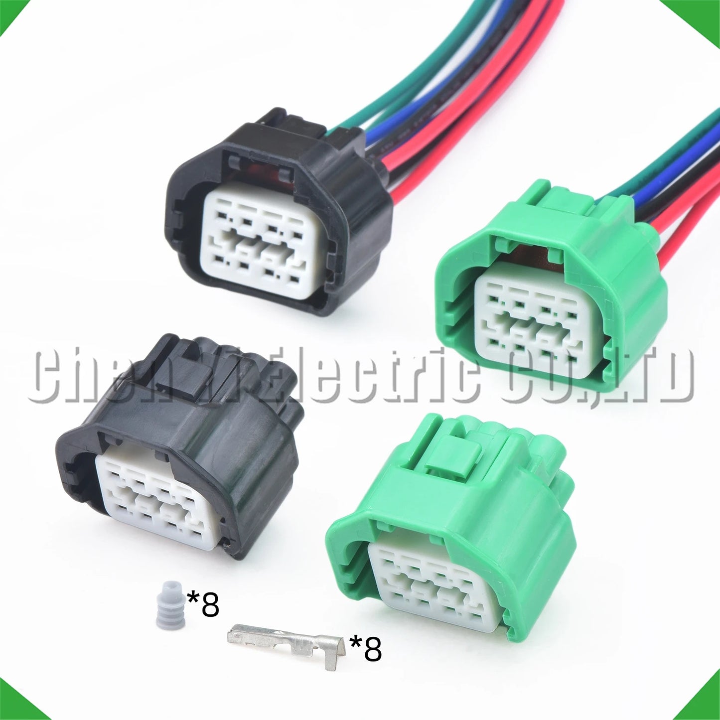 8 Pin Automotive Waterproof Gearbox Gear Switch Connector – Wire Harness Plug 7183-7876-30 7183-7878-60 for Nissan Motor Company Teana & Sylphy