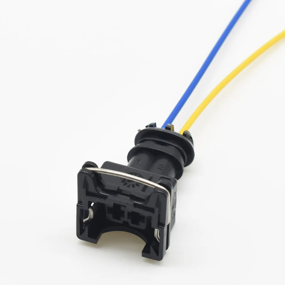 2 Pin EV1 Car Fuel Injector Plug Connector for Junior Power Timer JPT ...