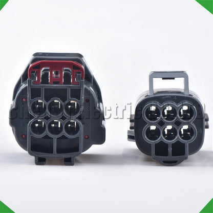 6 Pin Electric Fuel Pump Connector 7282-5553-10 7283-5553-10 Waterproof Plug