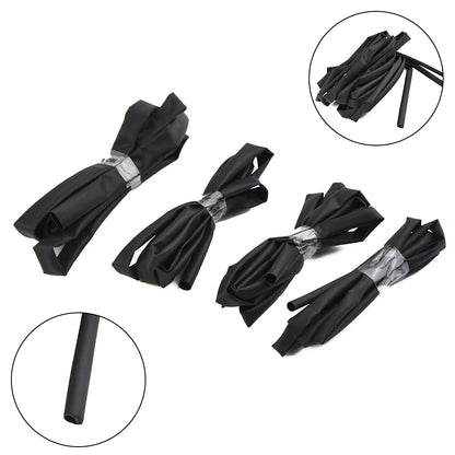 Set of 4 Heat Shrink Tubes for Electrical Wiring Each 1 Meter Sizes 3mm 4mm 5mm 6mm Used for Insulation and Repair