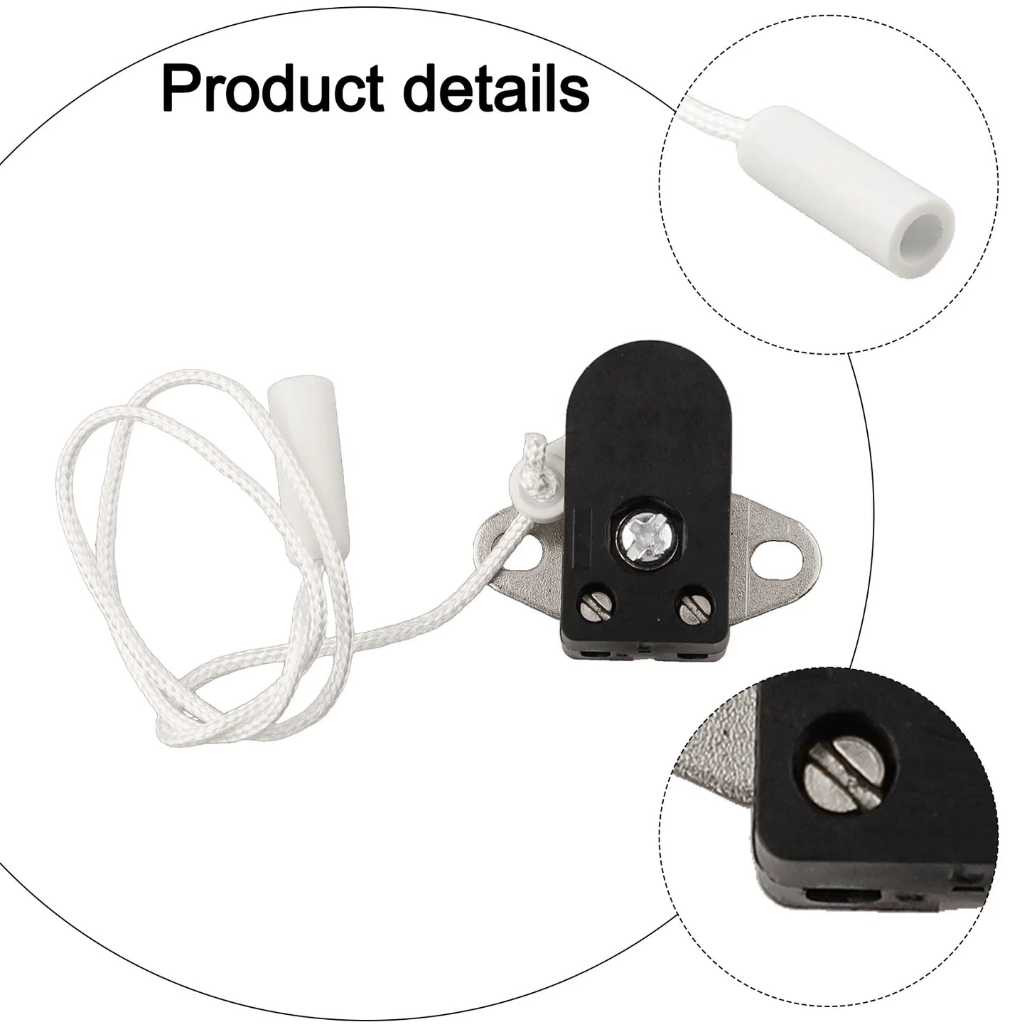Home Lighting Furniture Lighting Reliable Pull Switch Compact Design Easy To Install Two-hole Plate Design For Chandelier