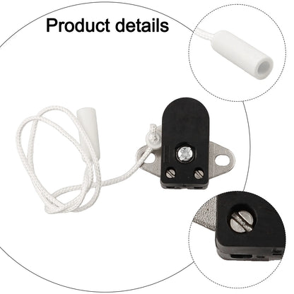 Home Lighting Furniture Lighting Reliable Pull Switch Compact Design Easy To Install Two-hole Plate Design For Chandelier