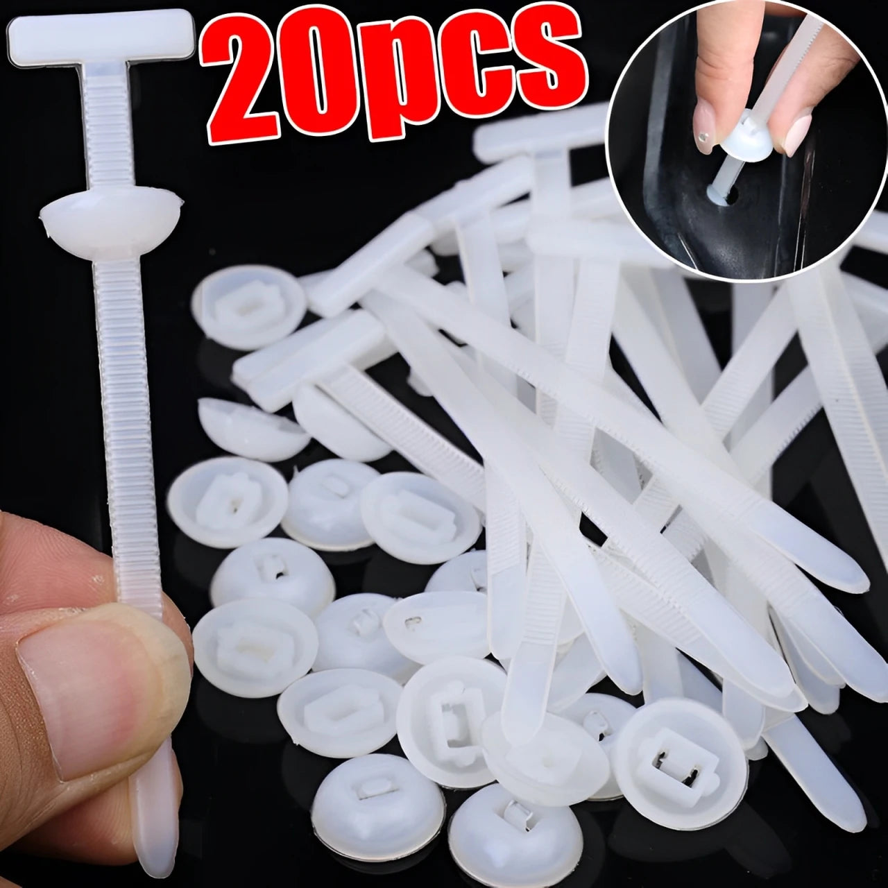 Heavy Duty Nylon Zip Ties Self Locking Cable Tie for Car Underbody