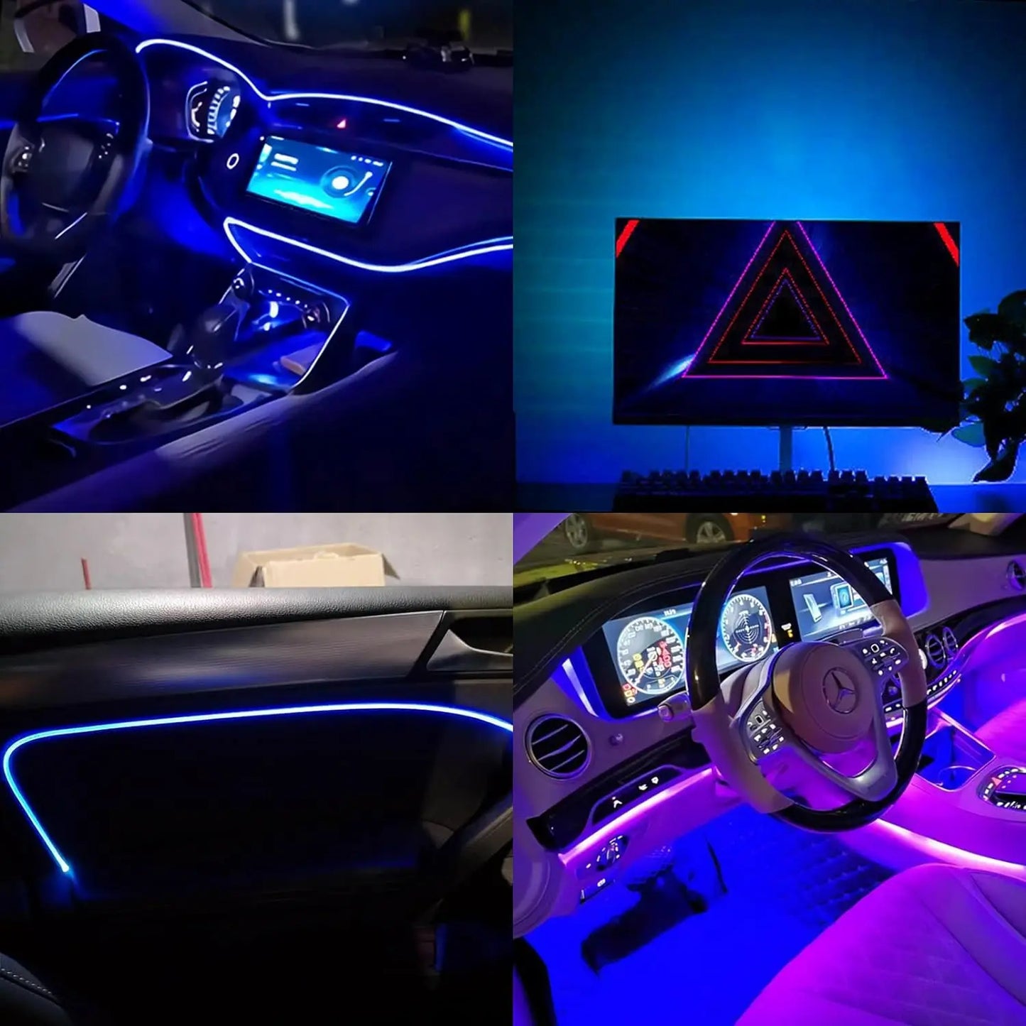 DC 5V USB COB Strip 320Leds/M White/Blue/Pink/Yellow/Pink/Red Flexible Ribbon Rope Night Lamp TV Backlight LED Strip