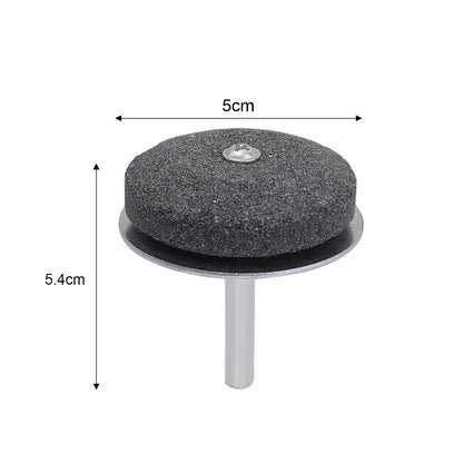 5/1PCS Electric Lawn Mower Knife Sharpening Stone Wind Power Sharpener Wear-resistant Grinding Head Whetstone Sander Garden Tool