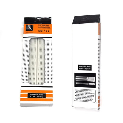 830-Point Breadboard Kit for Arduino UNO R3 with Resistors, Capacitors & Diodes