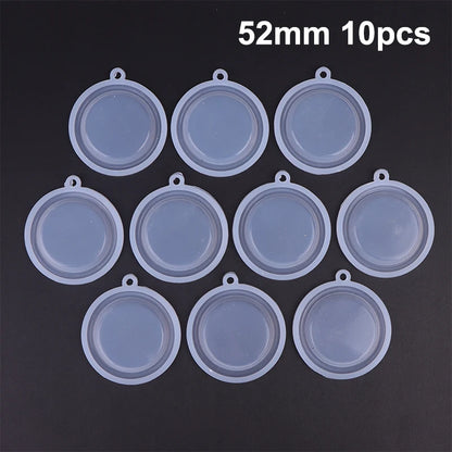 New 10Pcs 45/50/52/54MM Durable Pressure Diaphragm For Water Heater Gas Accessories Water Connection Heater Parts White