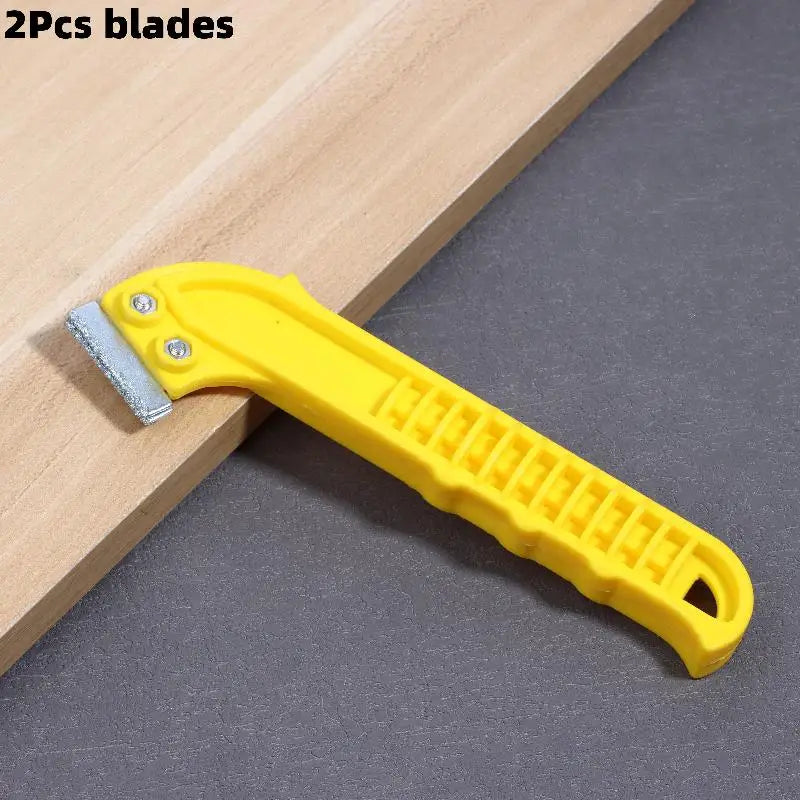 1pc Wall Floor Tiles Seam Caulk Grout Remover Paint Scraper Tile Joint Cleaner Knife Blade Construction Drywall Taping Tool