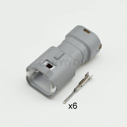 6-Pin Waterproof Connector MG614130-4 / MG644483-4 — Toyota Sealed Wiring Harness Plug