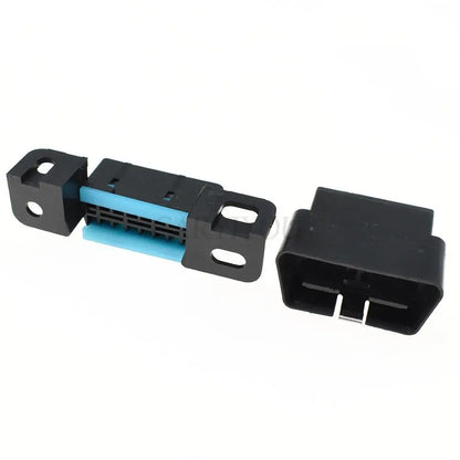 MG610761-5 Automotive 16-Pin OBD2 Diagnostic Connector — Black Female Wire Socket with 20cm Cable