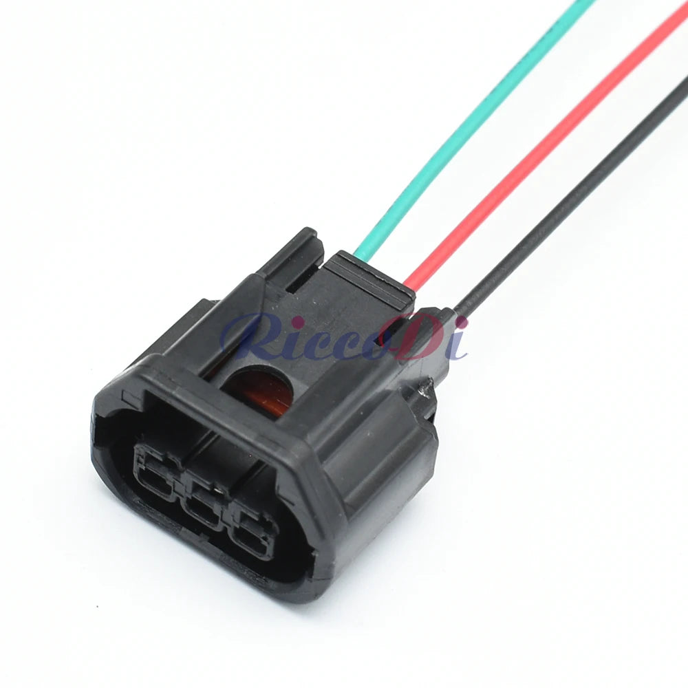 3 Pin Auto LED Fog Light & DRL Wire Harness Connector Plug 6189-7494 For Honda Civic Accord UR-V