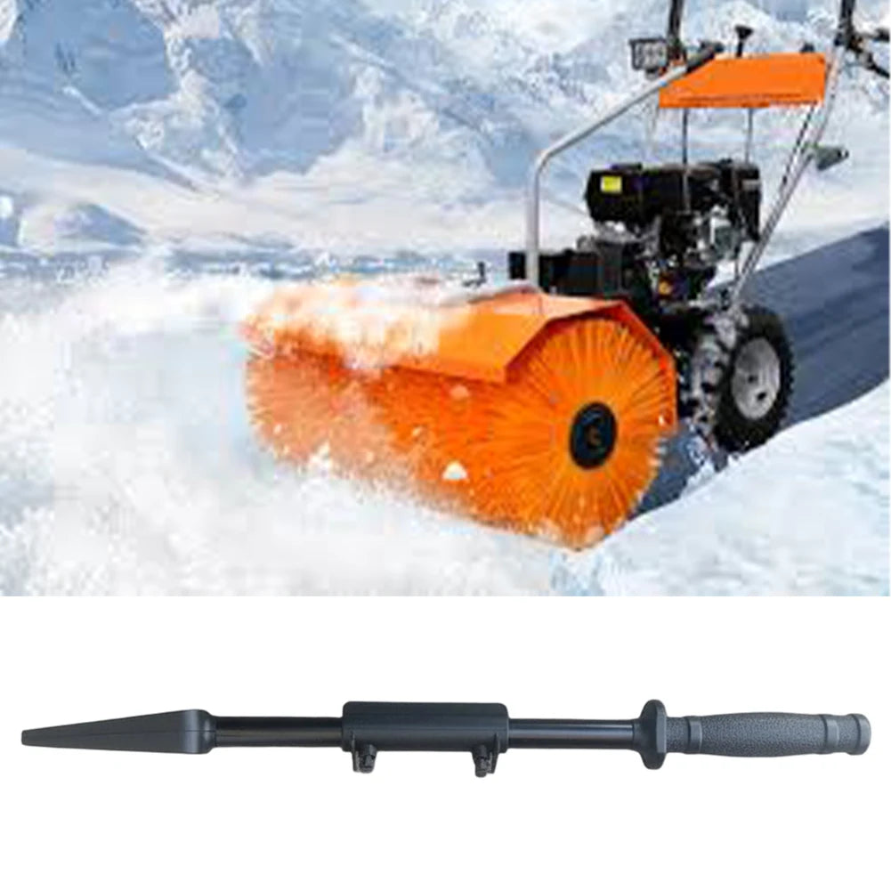 Snow cleaning machine accessory kit for snow blower chute maintenance including snow shovel and installation clip for easy use