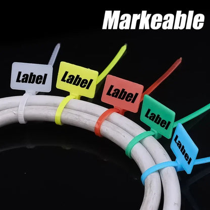 Nylon Cable Tie Self Locking Plastic Zip Ties Wire Wrap Straps
