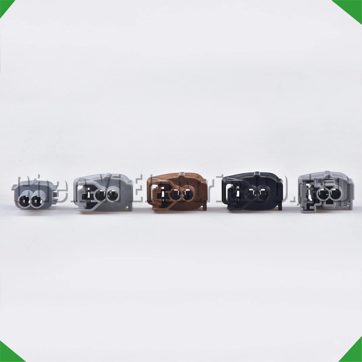 2 Pin Fuel Injector Connector 90980-11875 6189-0611 2.2mm for Toyota